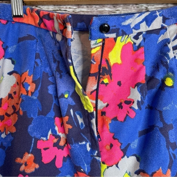 Ann Taylor LOFT Floral Multicolor Tweed Pencil Skirt Size 0 Beautiful Multicolor - Picture 5 of 10